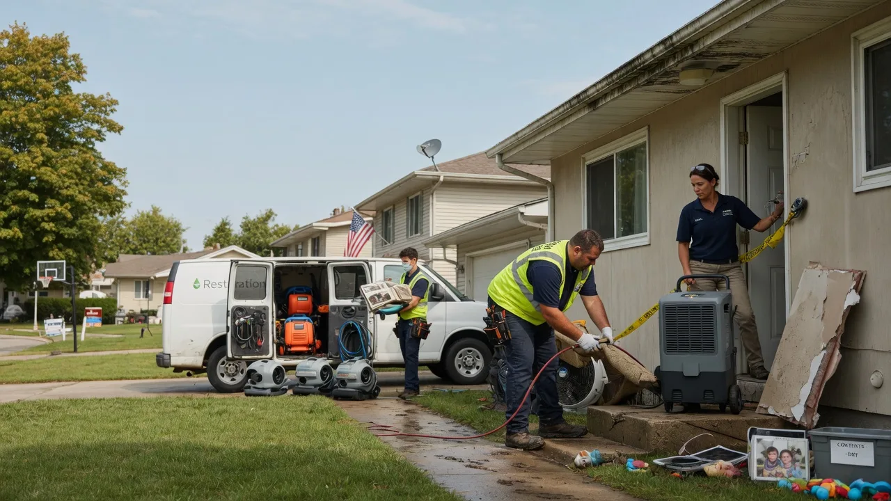 Water Damage Restoration in Hamburg, MI near me